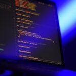 black flat screen computer monitor
