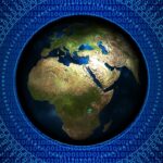 earth, globe, technology