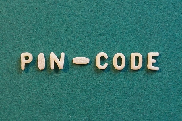 text, pin, code