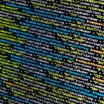 turned-on monitor displays source codes